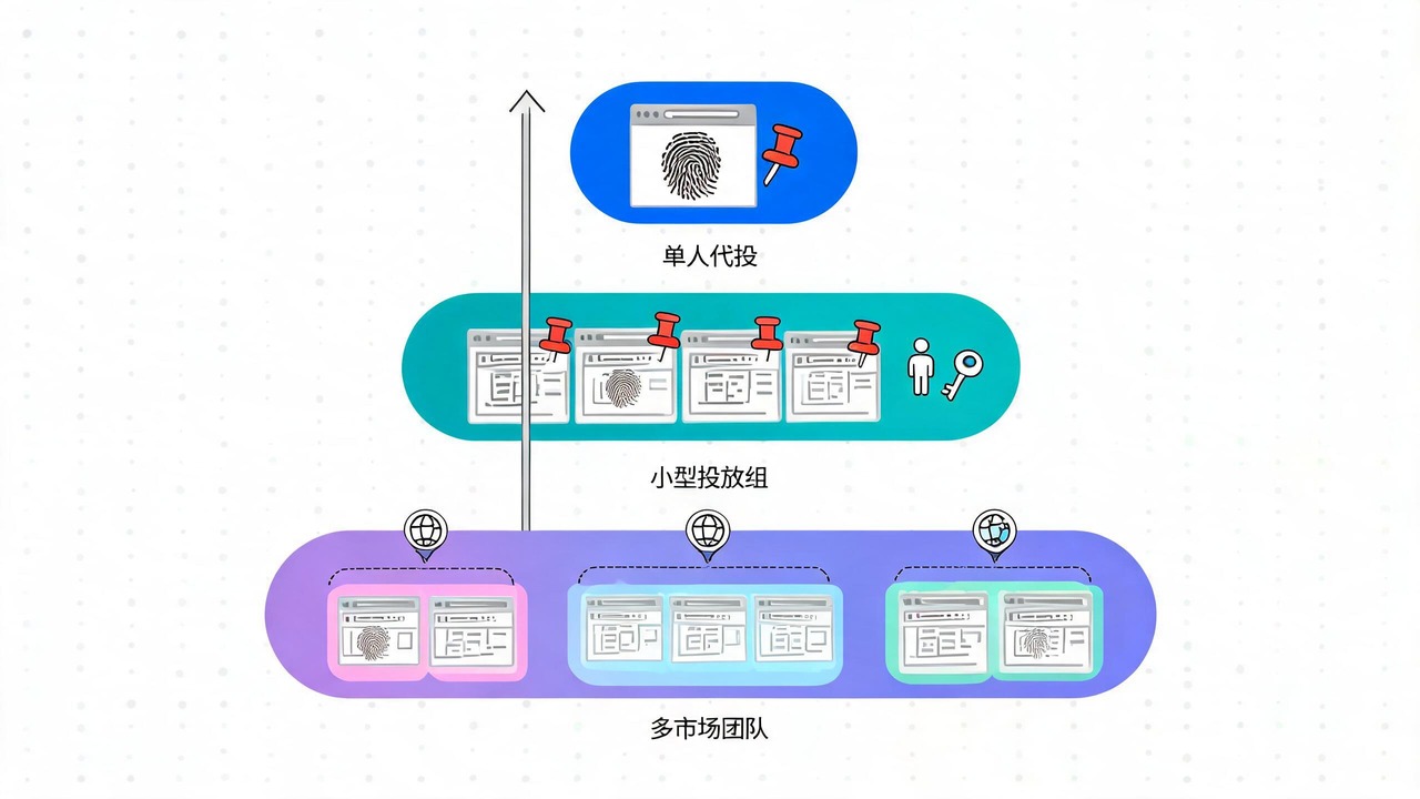 Google Ads多账户管理:每个账户一套独立环境